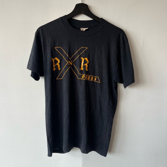 Hanes Other - Vintage RNR Rock n‎ Roll Express Shirt Small Band 70s USA Hanes 50 50